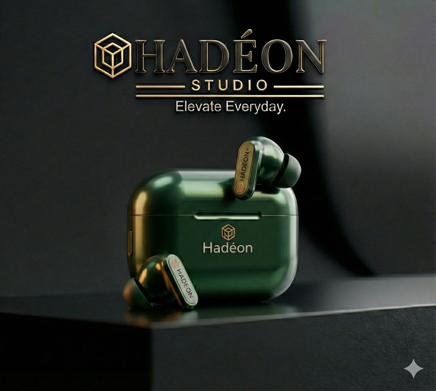 Hadéon Wave Pro – ENC Wireless Earbuds with 42H Playtime