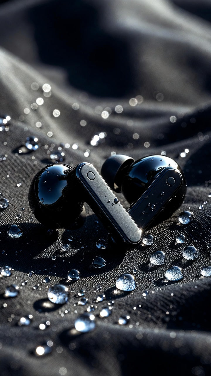 Hadéon Wave Pro – Premium Wireless Earbuds with LED Battery Display | Noise Isolation & HD Calls