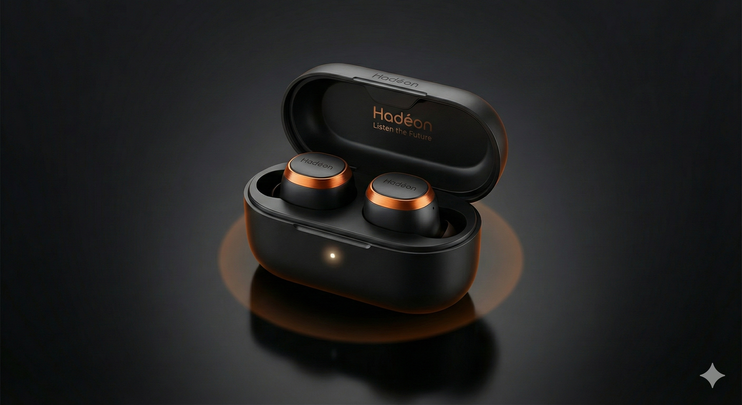 Hadéon Wave Pro – ENC Wireless Earbuds with 42H Playtime