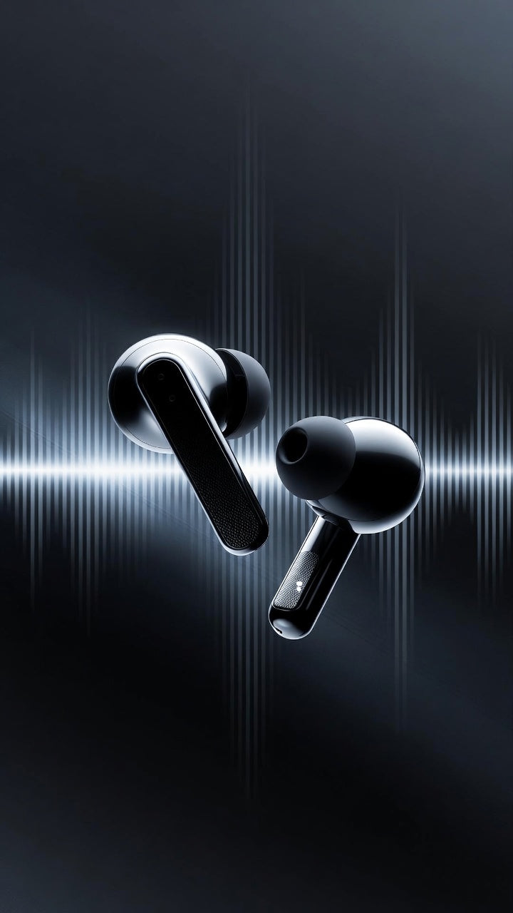 Hadéon Wave Pro – Premium Wireless Earbuds with LED Battery Display | Noise Isolation & HD Calls